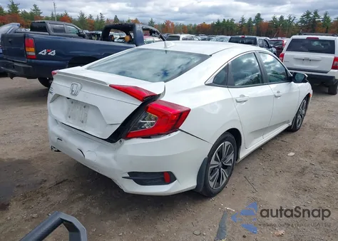 2017 Honda Civic Ex-L z USA, uszkodzony, nr VIN 19XFC1F74HE209935